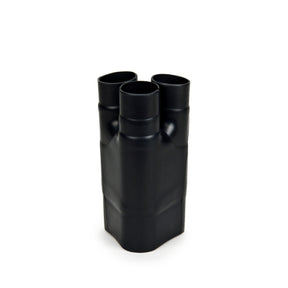3M HDBB-340-1-250 Heat Shrinkable Cable Breakout Boot, Black, 3 Way Outlet (7000132580)