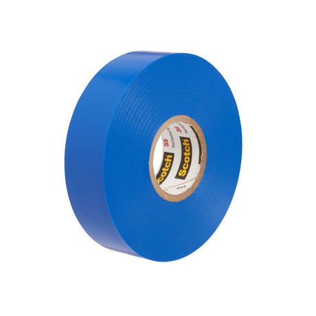 3M 7000132637 Scotch Vinyl Color Coding Electrical Tape 35, 1/2 in x 20 ft, Blue, 7 mil, Flame Retardant, CSA Certified, UL Listed (35-1/2X20FT-BL) (10 Pack)  - (10Pack)