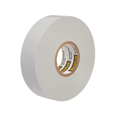 3M 35-1/2X20FT-GY Scotch Vinyl Color Coding Electrical Tape 35, 1/2 in x 20 ft, Gray, Professional Grade, 7 mil, Flame Retardant, CSA Certified, UL Listed (7000132640)  - (10Pack)