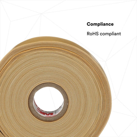 3M 2520 Scotch Varnished Cambric Tape, 3/4 in x 36 yd, Yellow (7000132815) (48 Pack) - 5