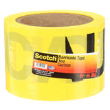 3M 301-Y-3X300FT Scotch Barricade Tape 301, CAUTION, Non-adhesive, Yellow, 3 in x 300 ft (7000132914) - 2