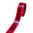 3M 303-R-3X300FT Scotch Buried Barricade Tape 303, CAUTION BURIED ELECTRIC LINE BELOW, Red, 3 in x 300 ft (7000132915)  - (16Pack)