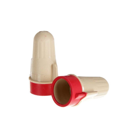 3M T/R+KEG Performance Plus Wire Connector TR+KEG Tan/Red Flexible Steel Spring Connectors Twist On CSA Certified UL Listed Keg 22-8 AWG (7000132941) (25000 Pack) - 5