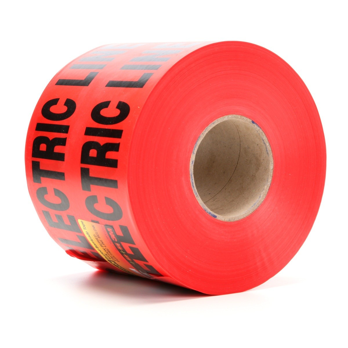 3M 368-R-6X1000FT Scotch Buried Barricade Tape CAUTION BURIED ELECTRIC LINE BELOW Red 6 in x 1000 ft (7000133186)  - (4Pack)