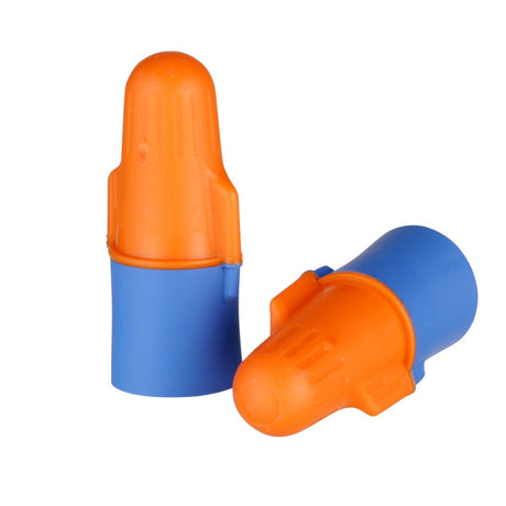 3M O/B+JUG Wire Connector Orange/Blue Twist-On 22-12 AWG UL Listed CSA (7000133222) (10000 Pack) - 8