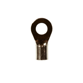3M MU10-10RHTX High Temperature Ring Terminal Non-Insulated Nickel Plated Steel 10 to 12 AWG (7000133346) (50 Pack)