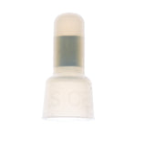 3M S-31-A Closed End Connector, Vinyl Insulated, Translucent White, 18-10 AWG, Built-in Wire Stop (7000133426) (500 Pack) - 3