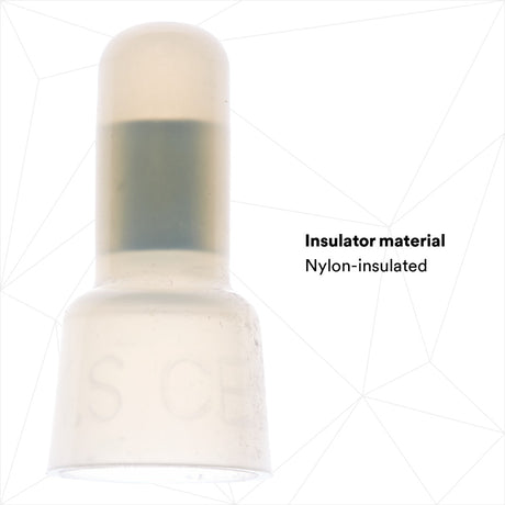 3M S-31-A Closed End Connector, Vinyl Insulated, Translucent White, 18-10 AWG, Built-in Wire Stop (7000133426) (500 Pack) - 8
