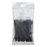 3M CT4BK18-C Cable Tie, Self-locking, Nylon 6/6, Black, 4 in, 18 lb Tensile Strength (7000133450) (1000 Pack) - 4