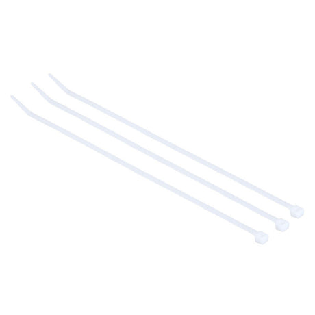 3M CT8NT40-C Intermediate Cable Tie, Natural, Nylon 6/6, 40 lbs, 1/8 in x 8-29/32 in (7000133456) (1000 Pack) - 2