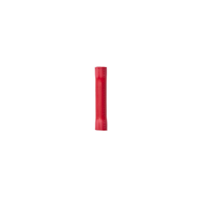 3M BSV18Q Highland Vinyl-Insulated Butted-Seam Standard Butt Connector, 22 to 18 AWG, Red (7000133656)  - (10Pack)