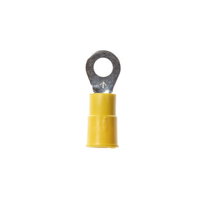 3M RV10-14Q Vinyl Insulated Ring Terminal AWG 12-10 Yellow (7000133672) (250 Pack)