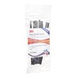 3M FP-301-3/16-6"-Black Heat Shrink Thin-Wall Tubing, 6 in Length (7000133692) (100 Pack) - 2