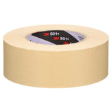 3M 501+ Specialty High Temperature Masking Tape Tan 48 mm x 55 m 7.3 mil (7000138488) (24 Pack) - 4