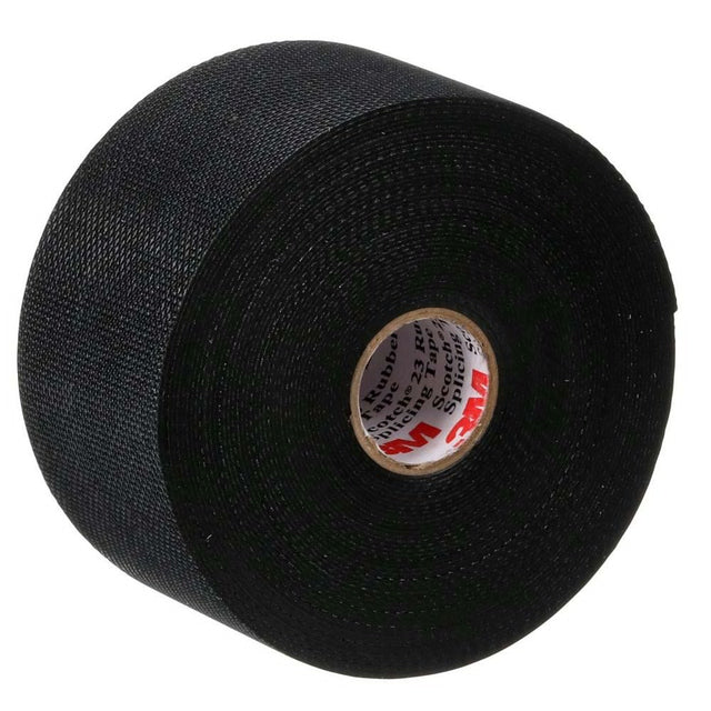 3M 23-2X30FT Scotch Rubber Splicing Tape 23, Black, 2 in x 30 ft (7000138512)