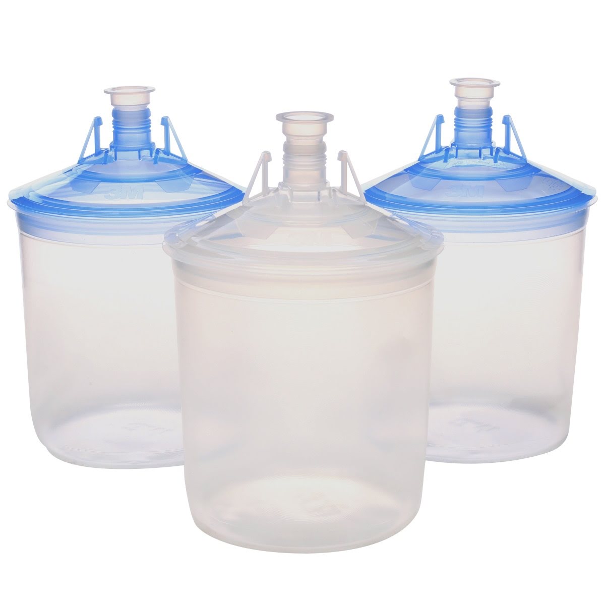 3M PPS Cup and Collar Set, Midi, 13.5 oz 400 mL, Original Series, 2 per carton (16122) (7000144576)  - (4Pack) - 3