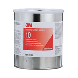 3M 10 Neoprene Contact Adhesive , Light Yellow, 1 Gallon Can (7000144610) (4 Pack)