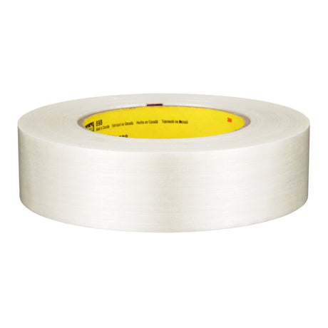 3M 898 Scotch Filament Tape, Clear, 36 mm x 55 m, 6.6 mil (7000144703) (24 Pack) - 4