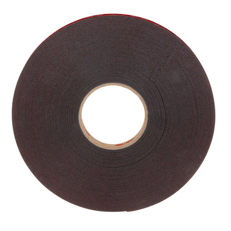 3M 7000144712 VHB Tape 5952 Double-Sided Acrylic Foam Mounting Tape, 3/4 in x 36 yd, 45 mil, Black  - (3Pack) - 7