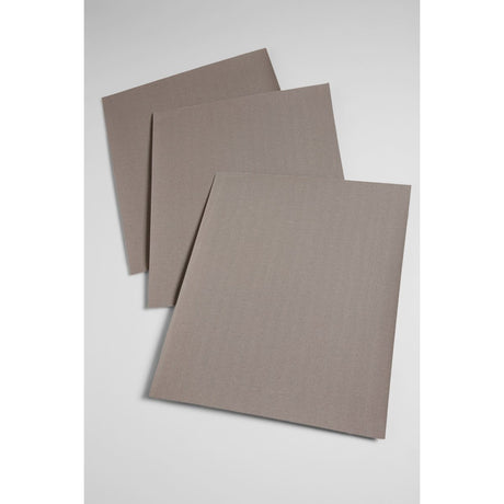 3M 211K 02404 Utility Cloth Sheet, Aluminum Oxide, 240 Grit, Black, 9 in x 11 in (7000148116) (250 Pack)