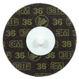 3M 361F Roloc Disc, 36 YF-weight, TR, 4 in, Die R400BB (7000148152) (100 Pack)