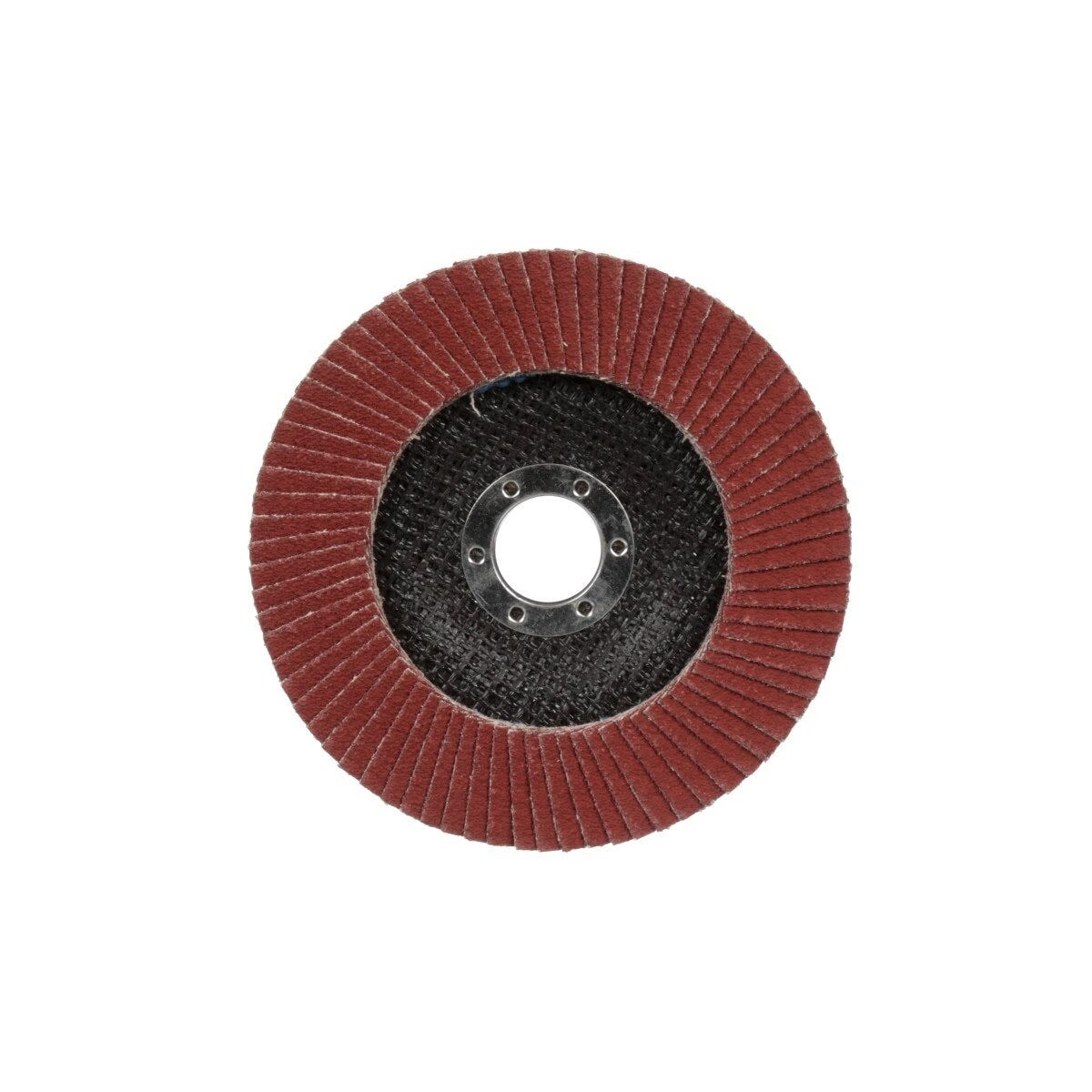 3M 967A Cubitron II Flap Disc, 80+, T27, Precision Shaped Ceramic, Maroon, 5 in x 7/8 in Center Hole (7000148200) (250 Pack) - 2