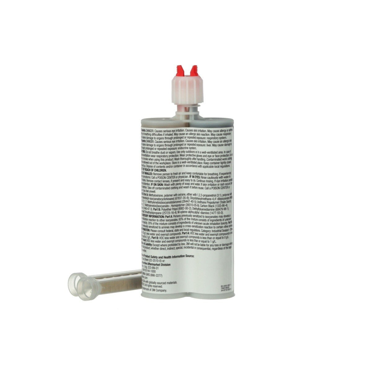 3M 08329 Controlled-Flow Seam Sealer, Solvent Free, Weather Resistant, Urethane, Black, 200 mL/6.75 fl oz Cartridge (7000148203)  - (6Pack) - 5