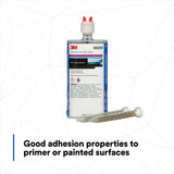 3M 08329 Controlled-Flow Seam Sealer, Solvent Free, Weather Resistant, Urethane, Black, 200 mL/6.75 fl oz Cartridge (7000148203)  - (6Pack) - 8