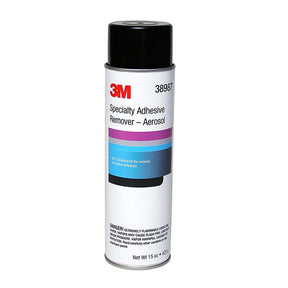 3M 38987 Specialty Adhesive Remover Aerosol, Solvent-Based, Transparent, 15 fl oz Can (7000148208)  - (6Pack)