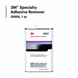 3M Specialty Adhesive Remover, Solvent Based, Transparent, 1 qt (38984) (7000148209)  - (6Pack) - 3