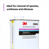 3M Specialty Adhesive Remover, Solvent Based, Transparent, 1 qt (38984) (7000148209)  - (6Pack) - 4