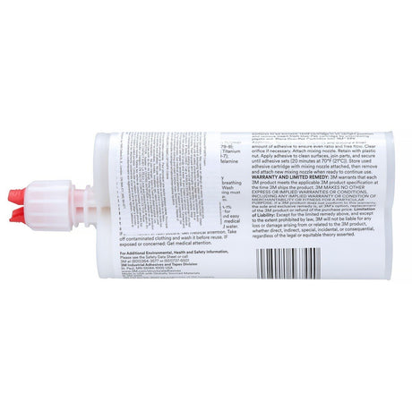3M DP100FR Epoxy Adhesive, Flame Retardant, Cream, 200 mL Duo-Pak Cartridge (100FR) (7000148268)  - (12Pack) - 7