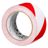 3M 767 Safety Stripe Vinyl Tape, Red/White, 2 in x 36 yd, 5 mil, Individually Wrapped Conveniently Packaged (7000148378)  - (24Pack) - 5