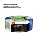 3M 401+ Scotch High Performance Green Masking Tape, Superior Adhesion, Clean Removal, Paint Bleed Resistant, Green, 48 mm x 55 m (401+ IW) (7000148424)  - (12Pack) - 5