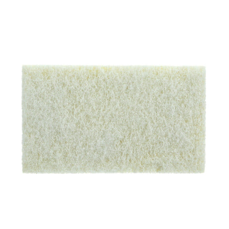 3M Scotch-Brite Light Duty Scrub Sponge, White Yellow, 6-3/32 in x 3-19/32 in x 11/16 in (7010029000) (20 Pack) - 2