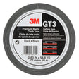 3M GT3 Premium Matte Cloth (Gaffers) Tape, Black, 72 mm x 50 m, 11 mil (7010291525)  - (576Pack)