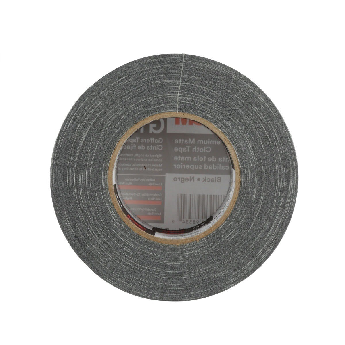 3M GT3 Premium Matte Cloth (Gaffers) Tape, Black, 72 mm x 50 m, 11 mil (7010291525)  - (576Pack) - 4