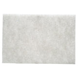 3M HP-HP 7445 Scotch-Brite Light Cleansing Hand Pad, Super Fine, White, 6 in x 9 in, for vinyl, porcelain, plastic, metal (7010294912) (3200 Pack)