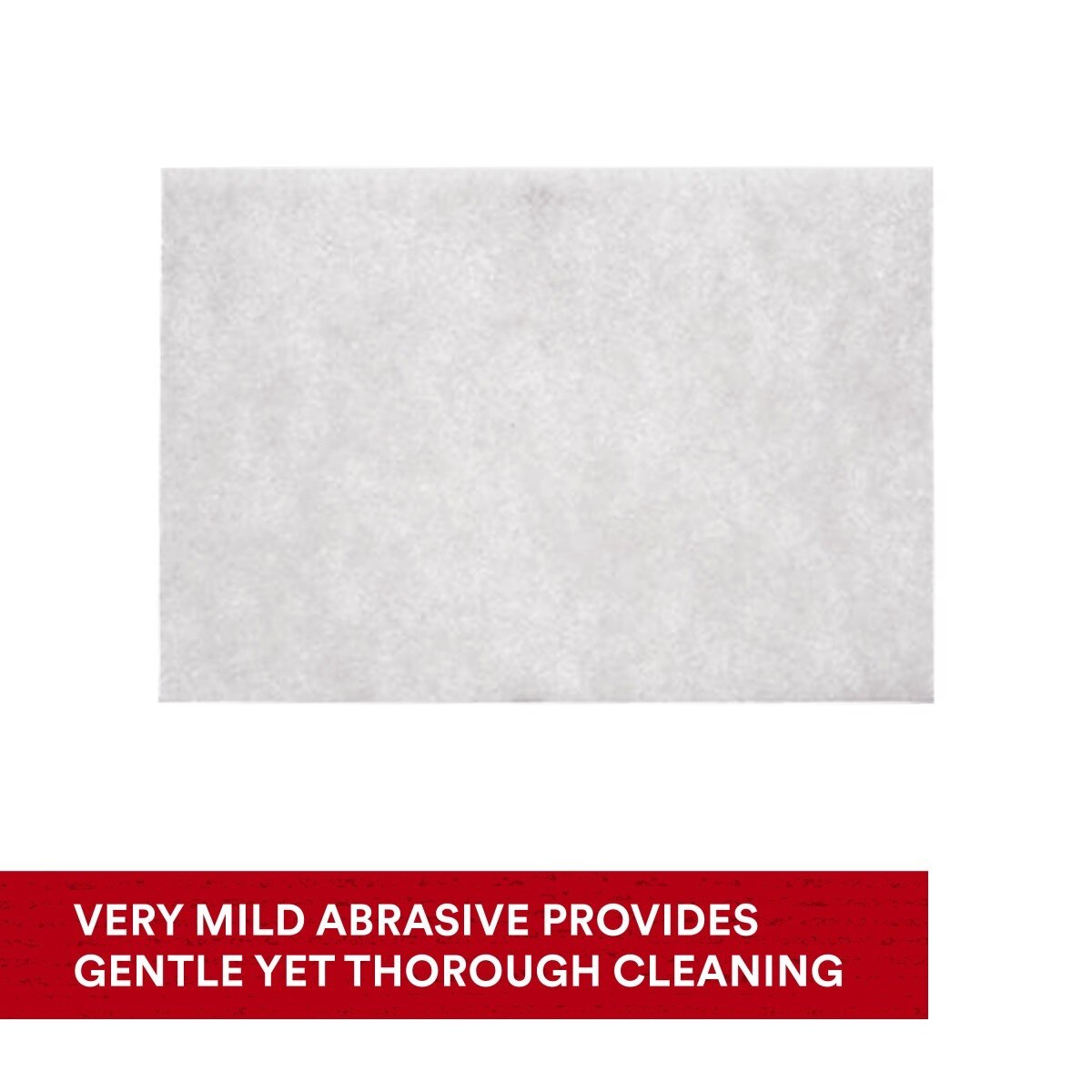 3M HP-HP 7445 Scotch-Brite Light Cleansing Hand Pad, Super Fine, White, 6 in x 9 in, for vinyl, porcelain, plastic, metal (7010294912) (3200 Pack) - 3