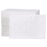 3M HP-HP 7445 Scotch-Brite Light Cleansing Hand Pad, Super Fine, White, 6 in x 9 in, for vinyl, porcelain, plastic, metal (7010294912) (3200 Pack) - 6