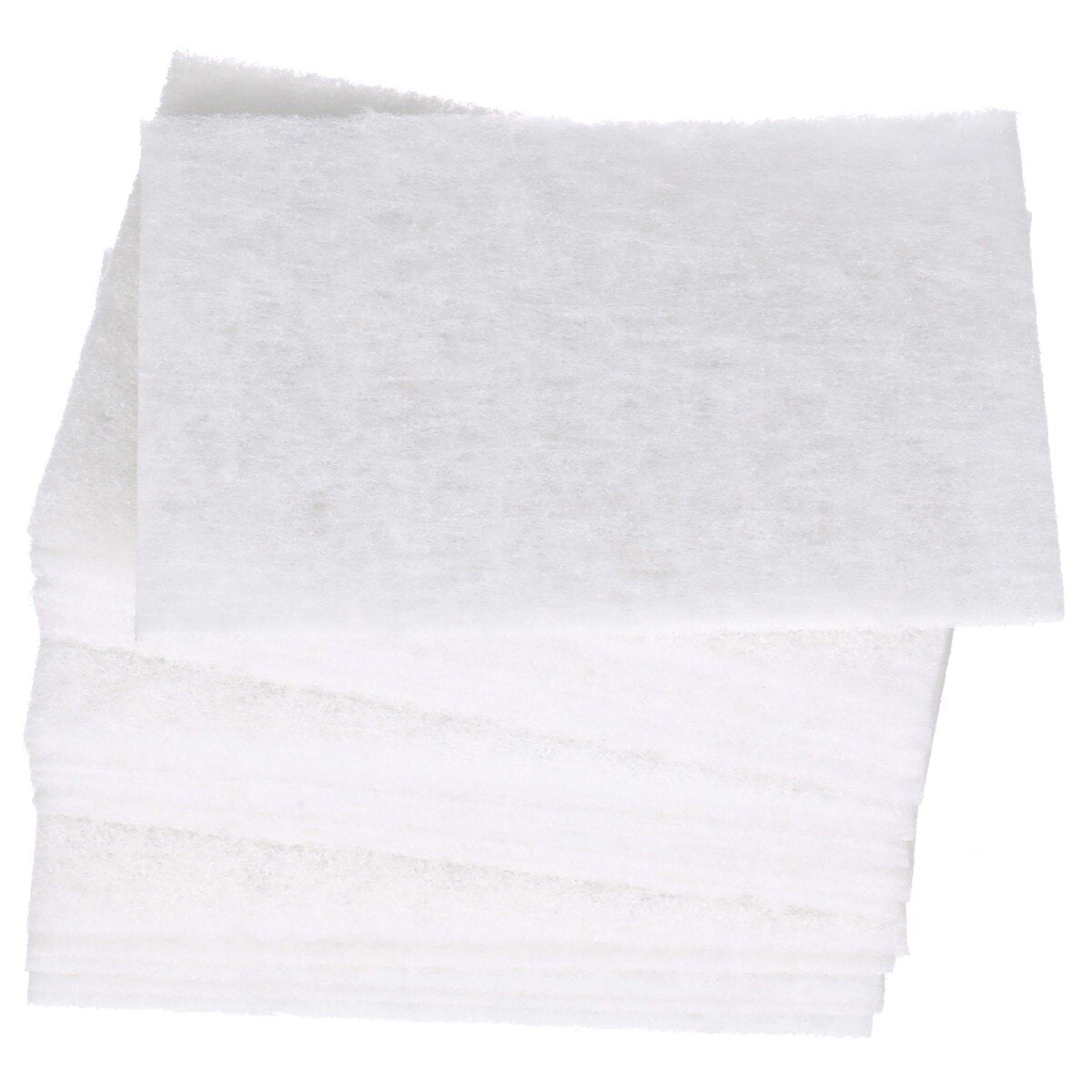3M HP-HP 7445 Scotch-Brite Light Cleansing Hand Pad, Super Fine, White, 6 in x 9 in, for vinyl, porcelain, plastic, metal (7010294912) (3200 Pack) - 7