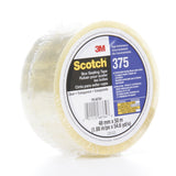3M 375 Scotch Box Sealing Tape, Clear, 48 mm x 50 m (7010295456)  - (36Pack) - 3