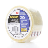 3M 375 Scotch Box Sealing Tape, Clear, 48 mm x 50 m (7010295456)  - (36Pack) - 5