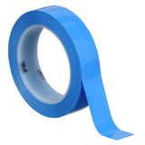 3M 483 Polyethylene Tape, Blue, 1 in x 36 yd, 5.0 mil, Individually Wrapped Conveniently Packaged (7010295458)  - (36Pack) - 2