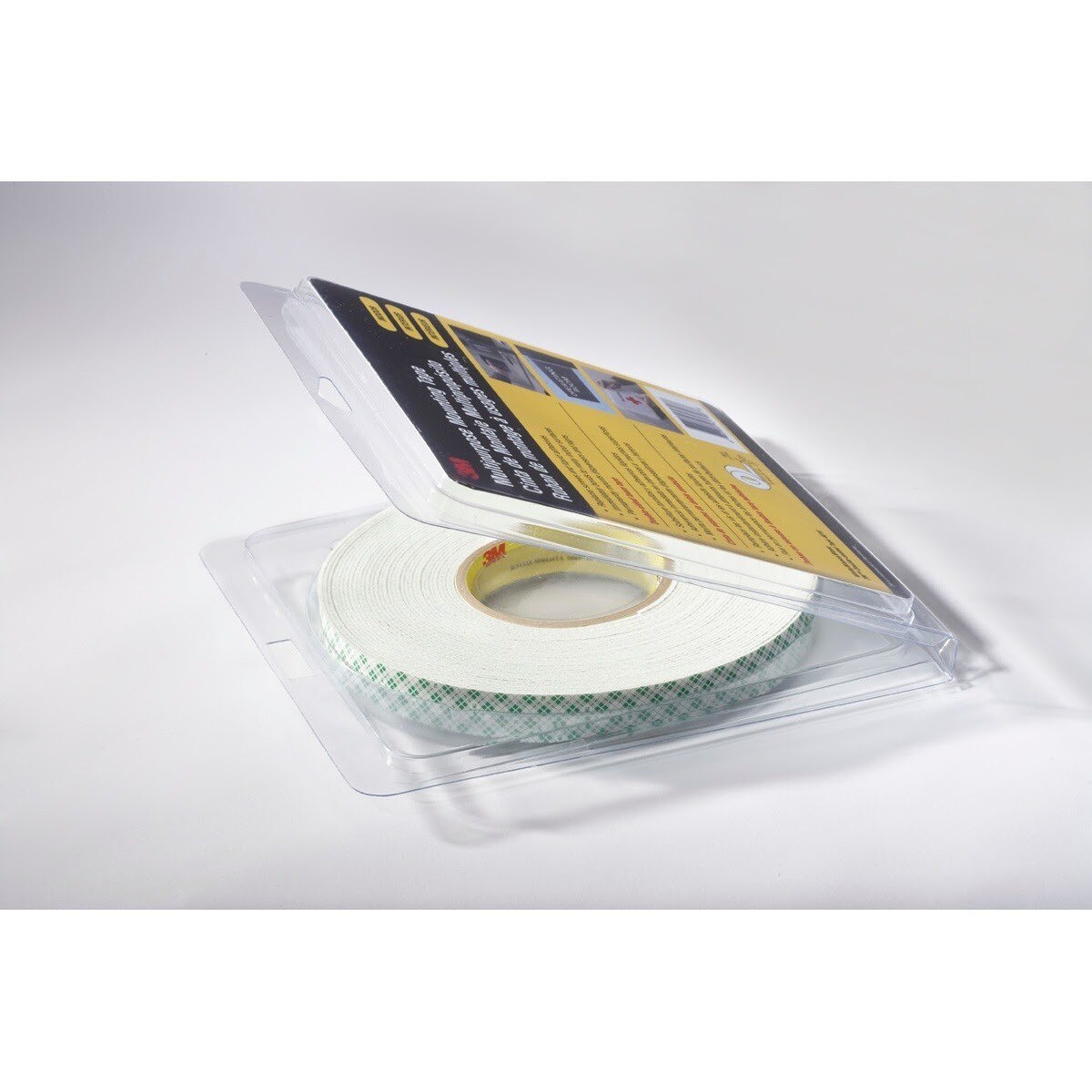 3M 4016 Double Coated Urethane Foam Tape, Off White, 1/4 in x 36 yd, 62 mil (7010299637) (36 Pack) - 3