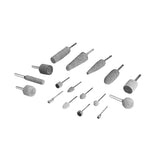 3M Scotch-Brite EXL Unitized Mounted Point, W163 x 1/8 in 8S FIN, Fine, Gray (7010300871) (50 Pack) - 3