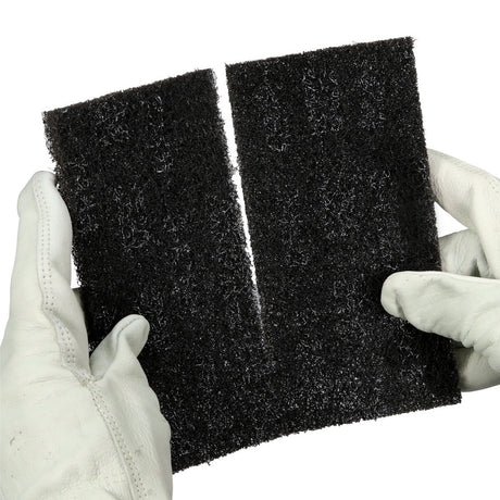3M 7446 Scotch-Brite Blending Hand Pad, SiC Medium, Gray, 3-1/2 in x 7 in (7010300875) (800 Pack) - 7