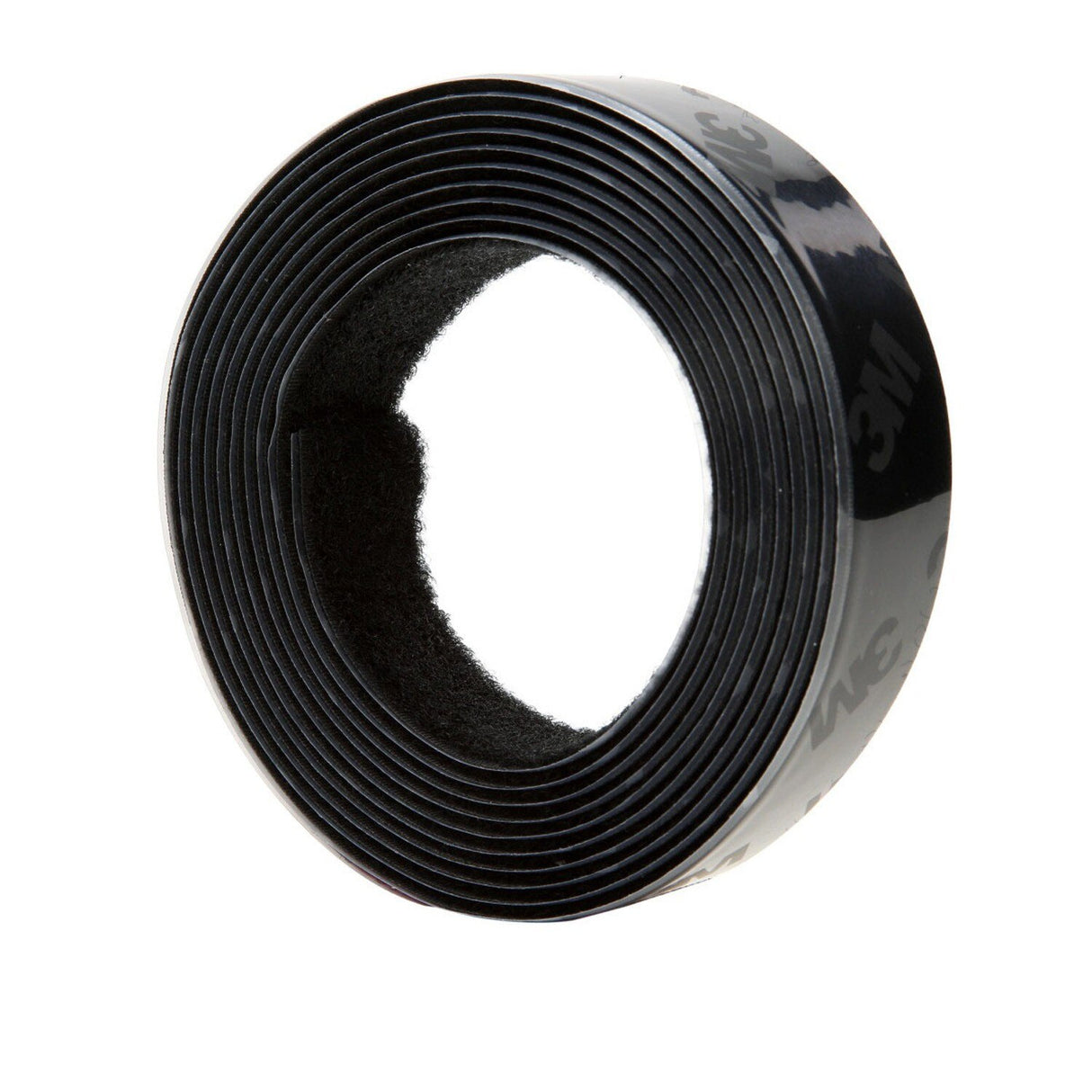 3M Hook/Loop Fastener, Black, 1 in x 10 ft (TB3571/TB3572) (7010302387)  - (8Pack)