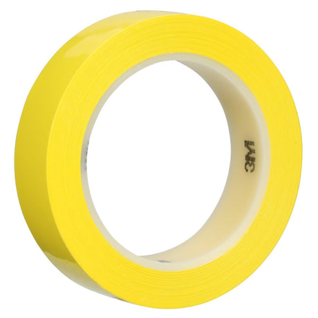3M 483 Polyethylene Tape Yellow 1 in x 36 yd 5.0 mil (7010302434)  - (36Pack)