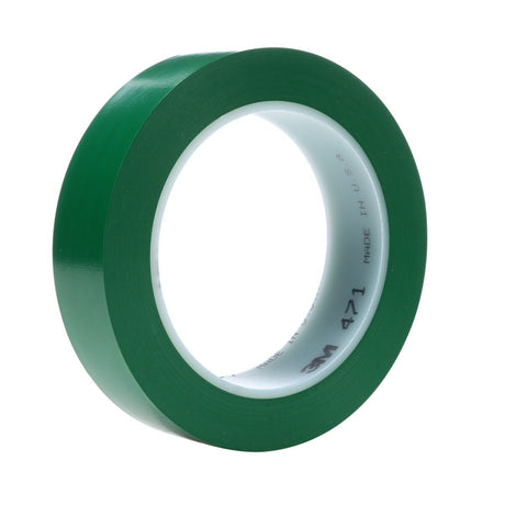 3M 471 471 IW Vinyl Tape, Green, 3/4 in x 36 yd, 5.2 mil, Individually Wrapped Conveniently Packaged (7010302436)  - (48Pack)
